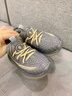 暇步士（Hush Puppies）童鞋新款兒童椰子鞋男童春秋戶(hù)外網(wǎng)面透氣軟底輕便跑步休閑運動(dòng)鞋 HP4243灰色款 27 曬單實(shí)拍圖