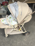 酷貝樂（coballe）嬰兒推車輕便遛娃神器新生兒嬰兒車0-3歲用折疊可坐可躺帶減震 香檳金【4代】 曬單實拍圖