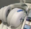 邁從（MCHOSE）V9 Pro游戲耳機頭戴式電競電腦耳機三角洲行動(dòng)fps吃雞聽(tīng)聲辨位電競芯片聲卡7.1聲道無(wú)線(xiàn)藍牙有線(xiàn) 【V9 Pro 無(wú)線(xiàn)7.1版】53mm大動(dòng)圈-白藍 曬單實(shí)拍圖