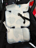 babycare天絲苧麻車席透氣寶寶專用手推車坐墊通用席子云朵樂章38×70CM 曬單實(shí)拍圖