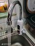 新飛（Frestec）電熱水龍頭即熱式快速熱加熱電熱水龍頭廚房熱水器自來水衛(wèi)生間 數(shù)顯下進(jìn)水電鍍 白色數(shù)顯下進(jìn)水+普通插頭 曬單實(shí)拍圖
