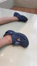 卡駱馳（CROCS）貝雅兒童洞洞鞋男女童戶(hù)外包頭沙灘鞋拖鞋/207013/207012 深藍色-410 30 (180mm) 曬單實(shí)拍圖
