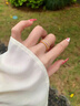 MITHAOL紅剛玉古法排鉆戒指女 輕奢小眾高級感鑲鉆新中式指環(huán)女款銀鍍18K 古法排鉆戒指【專柜禮盒裝】 M（美碼7號，港碼15#-16#） 曬單實(shí)拍圖
