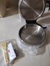 利仁（Liven）小鋼人不銹鋼電餅鐺家用0涂層38mm加深1800W雙面加熱電餅檔烙餅專用鍋無涂層電煎鍋早餐機(jī)LR-B3097 曬單實(shí)拍圖
