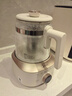 美的（Midea）全玻璃養(yǎng)生壺全自動燒水壺母嬰恒溫電熱水壺花茶壺全包裹護(hù)底防碎1.5L MK-YS15B201 曬單實(shí)拍圖