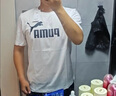 彪馬（PUMA）純棉半袖休閑短袖T恤男女款新款夏季運動(dòng)上衣 688958 白-02 L (180/100A) 曬單實(shí)拍圖