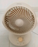 美的（Midea）【小型風(fēng)扇】輕音臺(tái)式桌面空氣循環(huán)扇家用柔風(fēng)電風(fēng)扇宿舍辦公迷你臺(tái)扇落地扇空調(diào)伴侶 GAF18AD 曬單實(shí)拍圖