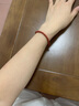 詩(shī)普琳南紅瑪瑙手鏈南紅手串簡(jiǎn)約款送禮自戴生日禮物 約4mm 曬單實(shí)拍圖