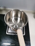 蘇泊爾（SUPOR）小奶鍋316食品級不銹鋼陶瓷不粘奶鍋嬰兒輔食煮面泡面熱奶鍋18cm 曬單實拍圖