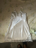 浪莎性感睡裙女冰絲火辣蕾絲家居服高級感情人節(jié)純欲風(fēng)開衩吊帶睡衣女 曬單實(shí)拍圖