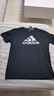 阿迪達斯 （adidas）男子透氣舒適圓領休閑運動短袖T恤 2XL碼 曬單實拍圖