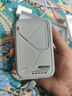 SUIDDY【3C認(rèn)證丨四合一】充電寶自帶線帶插頭器20000毫安大容量Magsafe快充移動電源適用蘋果華為小米 頂配版丨2萬毫安時【自帶線+磁吸+AC插頭】深空灰 曬單實拍圖