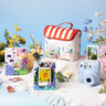 INSTAX富士instax立拍立得 一次成像相機(jī) mini12（mini11升級(jí)款）繡球藍(lán) 曬單實(shí)拍圖