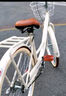 飛鴿（FLYING PIGEON）自行車(chē)成人通勤車(chē)自行車(chē)學(xué)生單車(chē)成人自行車(chē)通勤自行車(chē)女士自行車(chē) 標配奶油米|單速|(zhì)輻條輪+禮包 26寸適合160-185cm 曬單實(shí)拍圖