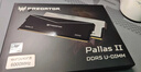 宏碁掠奪者（PREDATOR）48G(24G×2)套裝 DDR5 6000頻率 臺式機內存條 Hermes冰刃系列 RGB燈條(C28) 白色 AI電腦配件 曬單實(shí)拍圖
