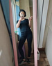 乖甜星高腰牛仔褲女緊身小腳八分小個(gè)子春秋新款修身女士鉛筆褲 黑色小腳鎖邊-8分 30 -建議119-128斤 曬單實(shí)拍圖