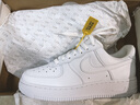 耐克NIKE板鞋女空軍一號(hào)AF1 AIR FORCE 1運(yùn)動(dòng)鞋DD8959-100白39 曬單實(shí)拍圖