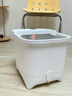 海爾（Haier）泡腳桶恒溫加熱全自動(dòng)按摩足浴盆家用抑菌洗腳盆仿真按摩泡腳盆足浴桶父親節(jié)禮物生日送男女朋友 【銀離子抑菌/恒溫變頻】熱銷(xiāo)款HQY-J352W 曬單實(shí)拍圖