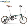 大行（DAHON）折疊自行車大行16英寸鉻鉬鋼5速復古單車HAC653 郵政綠 曬單實拍圖