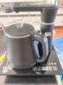 益茶福全自動(dòng)上水電熱水壺茶臺(tái)燒水壺飲水燒水一體機(jī)304食品級(jí)不銹鋼單壺煮茶壺保溫泡茶壺開(kāi)水壺煲水壺 CD-S05食品級(jí)304不銹鋼黑色 1.2L 曬單實(shí)拍圖