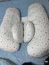 BabyWatch孕婦枕頭護(hù)腰側(cè)睡枕托腹睡覺側(cè)臥枕孕期u型抱枕睡覺專用 曬單實(shí)拍圖