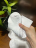 北極絨毛巾底襪子男士秋冬加厚純棉100%防臭吸汗抗菌耐磨運(yùn)動(dòng)中筒籃球襪 中筒白 【基礎(chǔ)加厚毛巾底】 4雙 均碼 曬單實(shí)拍圖