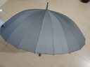 天瑋傘業(yè)24骨長柄傘超大號(hào)雨傘晴雨兩用抗風(fēng)自動(dòng)便攜舒適加長手柄灰色 曬單實(shí)拍圖