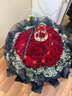 拾光逆旅情人節鮮花同城配送99朵玫瑰花束送女友求婚表白結婚花束花店送花 愛(ài)你永久丨99朵紅玫瑰配滿(mǎn)天星皇冠花束 曬單實(shí)拍圖