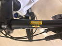 喜德盛山地自行車黑客500 X6鋁合金車架27.5大輪徑 油壓碟剎 白/灰黑17寸 曬單實(shí)拍圖