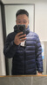 拓路者雪狐100羽絨服男800蓬輕薄90絨內(nèi)膽鵝絨服戶外防風保暖冬季外套女 海軍藍-男 L 曬單實拍圖