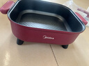 美的（Midea）電火鍋 電炒鍋 電煮鍋 電鍋一體多功能鍋 家用6.5L大容量多用途鍋烤肉涮火鍋鍋具火鍋專用鍋 6.5L HGE3030T03 曬單實(shí)拍圖