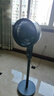 美的（Midea）空氣循環(huán)扇風(fēng)扇臥室超靜音一級能效變頻電風(fēng)扇渦輪安睡循環(huán)扇家用柔風(fēng)輕音大風(fēng)量抗菌節能扇 【語(yǔ)音交互 雙重抗菌】更輕音安睡GDI24FD 曬單實(shí)拍圖