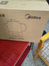 美的（Midea）花漾0膠水全玻璃全自動養(yǎng)生壺 多功能煮茶壺 母嬰燒水壺恒溫電熱水壺煮茶器花茶壺1.2L YS12B102 曬單實拍圖