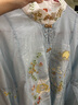 重回漢唐溶溶月豎領(lǐng)對襟襖馬面裙套裝原創(chuàng)明制漢服女款秋冬款 淺藍(lán)色豎領(lǐng)對襟襖/預(yù)售 付款45天 L 曬單實(shí)拍圖