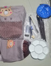 【超級爆款】馬利(Marie's)兒童丙烯顏料50ml12色16件套裝 小盒裝兒童幼兒園彩繪涂鴉畫(huà)手繪diy石頭鞋子創(chuàng  )意丙烯防水顏料 速寫(xiě) 馬克筆繪畫(huà) 曬單實(shí)拍圖