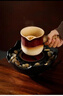 京東京造圍爐煮茶烤奶罐茶煮茶器家用室內(nèi)奶茶陶瓷茶壺月牙粗陶側(cè)把煮茶壺 曬單實(shí)拍圖