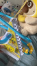 恩貝家族兒童早教桌面軌道玩具小黃鴨爬樓梯電動(dòng)聲光3-6歲生日禮物 曬單實(shí)拍圖