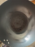 金存章丘炒鍋鐵鍋無涂層家用炒菜鍋圓底不易粘老式鍛打熟鐵鍋已開鍋 曬單實拍圖