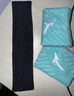 美津濃（MIZUNO） 護(hù)腕男女運(yùn)動健身籃球護(hù)手腕吸汗加長保暖訓(xùn)練扭傷防護(hù)裝備護(hù)具 瑪卡藍(lán)+吸汗透氣+不掉毛 均碼 兩只裝 曬單實(shí)拍圖
