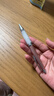 日本uni三菱黑色中性筆SXN-1000金屬桿軟握膠中油筆0.7mm 【金屬桿】粉色0.7mm 曬單實(shí)拍圖