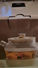 World Kitchen康寧全玻璃養生壺恒溫壺煮茶器1L辦公室家用花茶壺燒水壺電熱水壺（升級茶漏燉盅款+全玻璃蓋） 曬單實(shí)拍圖