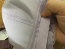 都市麗人文胸薄款乳膠內衣無(wú)鋼圈超薄透氣蕾絲女士大胸顯小2B13A3 曬單實(shí)拍圖
