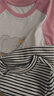 戴維貝拉（DAVE＆BELLA）兒童長袖t恤套頭衫男童上衣打底衫女童衣服2025秋裝新款小童服飾 粉色【現(xiàn)貨】 110 cm(建議身高100-） 曬單實(shí)拍圖