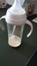 貝親奶瓶ppsu 新生兒奶瓶 防脹氣奶瓶 還原母乳親喂感寬口徑耐摔 330ml+重力球吸管 9個月以上 曬單實拍圖
