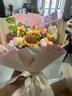 彼遇手工針織毛線(xiàn)花束生日禮物女閨蜜結婚紀念情人節禮物女友高級走心 曬單實(shí)拍圖
