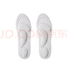 ELEFT4D按摩運(yùn)動(dòng)軍訓(xùn)鞋墊男減震軟彈站久不累吸汗防臭皮鞋墊子 灰色 曬單實(shí)拍圖