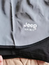 JEEP SPIRIT假兩件運動短褲男女同款2024夏季速干健身訓(xùn)練跑步防走光三分褲 623橘色【男女同款-防走光內(nèi)襯】 3XL (建議160-180斤) 曬單實拍圖