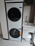 美的（Midea）洗烘套裝10KG滾筒洗衣機+變頻熱泵烘干機【清風明月2.0洗烘塔】1.15洗凈比海鹽白以舊換新 海鹽白|MGH20AIR-W 曬單實拍圖