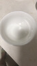 斯凱綈（Sky Top）面碗骨瓷米飯碗純白防燙高腳碗陶瓷家用餐具套裝6.25英寸4件 曬單實(shí)拍圖
