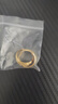 中鑫珠寶黃金耳環(huán)女足金999.9耳圈斜紋送媽媽金首飾婆婆中老年 【現貨】2.7g 曬單實(shí)拍圖